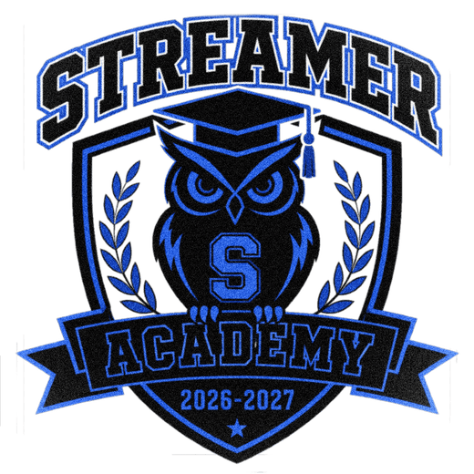Streamer Academy crest